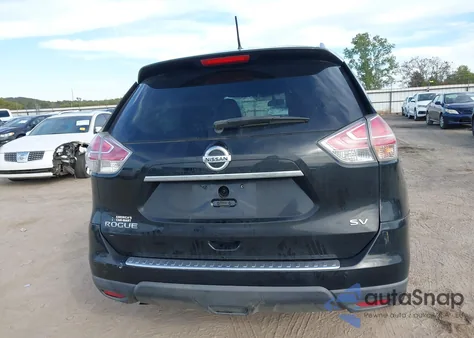 2015 Nissan Rogue Sv из США, поврежденный, VIN KNMAT2MT9FP543794